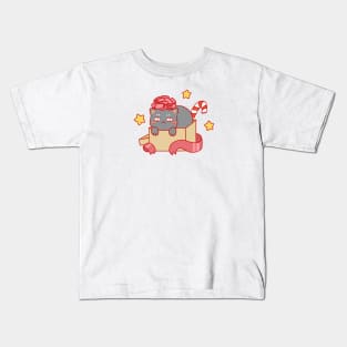 Holiday Cat Kids T-Shirt